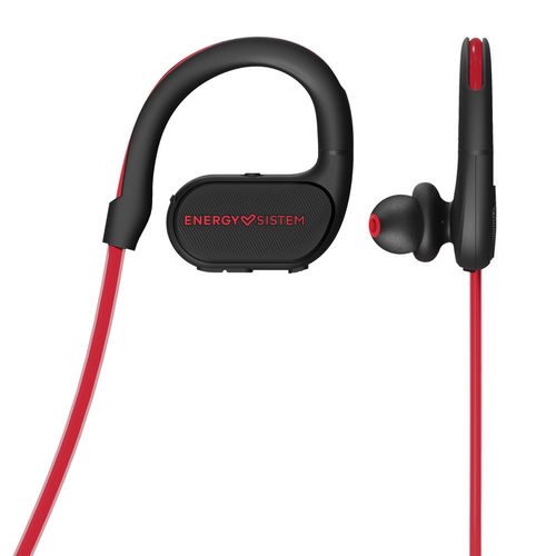 Auriculares Energy Sistem Running 2 Neon Bt Negro/ Rojo | Quonty.com | 448166
