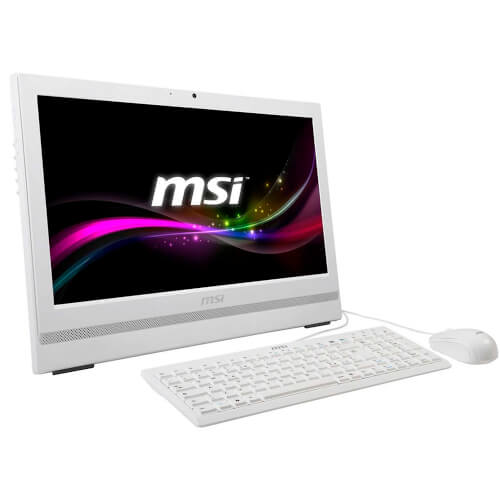 All In One Msi Ap200-208xeu Intel G3250 20''Hd 4gb Blanco | Quonty.com | 9S6-AA7512-209
