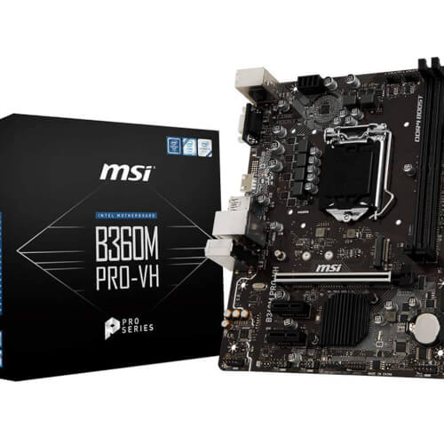 Placa Base Msi B360m Pro-Vdh - Intel Skt Lga1151 | Quonty.com | 911-7B24-003
