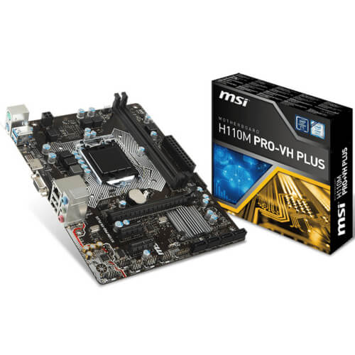 Placa Base Msi H110m Pro-Vh Plus - Intel Skt Lga1151 | Quonty.com | 911-7A15-002