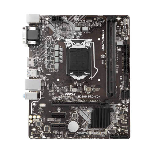 Placa Base Msi H310m Pro-Vdh - Para Intel Core 8th Gen - Int | Quonty.com | 911-7B29-001