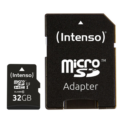 Micro Sdintenso 3423480 Uhs-I Premium 32gb C/Adap | Quonty.com | 3423480