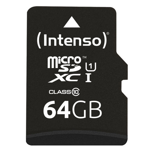 Microsd Intenso 3423490 Uhs-I Premium 64gb C/Adap | Quonty.com | 3423490