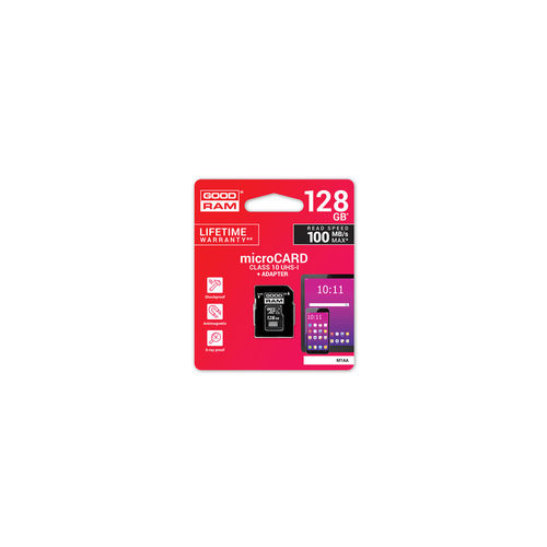 Microsd Goodram M1aa-2560r12 256gb Uhs-I Adaptador Sd | Quonty.com | M1AA-2560R12