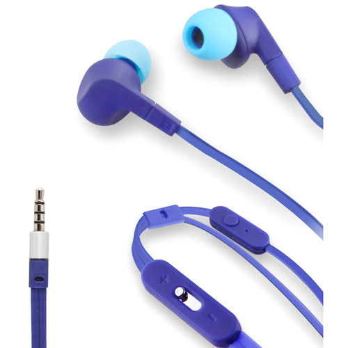 Auriculares Muvit Azul | Quonty.com | MUHPH0058