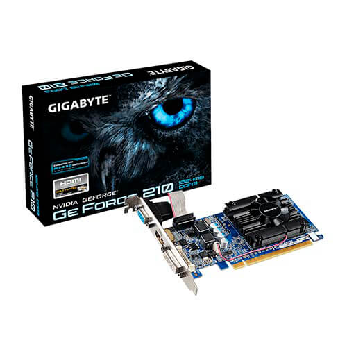 Gigabyte Gv-N210d3-1gi 1gb Ddr3 Pcx2.0 Lp | Quonty.com | GV-N210D3-1GI