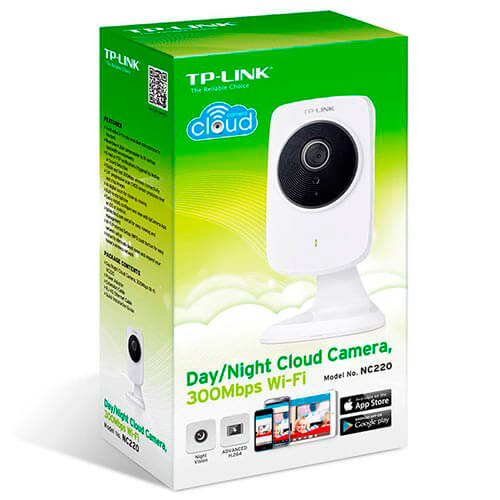 Camara Ip Wireless 300mbps Diurna/Nocturna Tp-Link Nc220 | Quonty.com | NC220