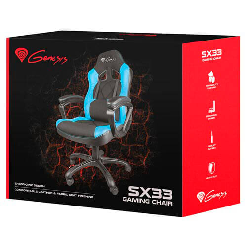 Silla Gaming Genesis Sx33 Azul | Quonty.com | NFG-0782