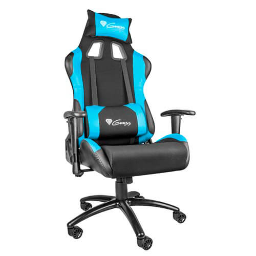 Silla Gaming Genesis Nitro 550 Azul | Quonty.com | NFG-0783