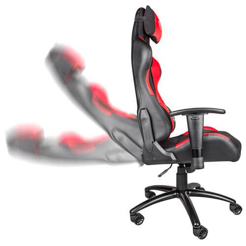 Silla Gaming Genesis Nitro 550 Roja | Quonty.com | NF-0784