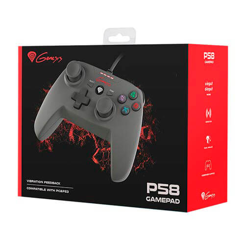 Gamepad Genesis P58 Pc/Ps3 | Quonty.com | NJG-0773