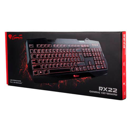 Teclado Genesis Rx22 Gaming Usb Led | Quonty.com | NKG-0555