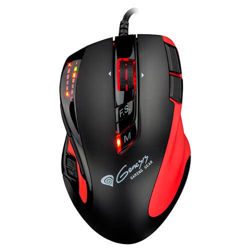 Raton Genesis Gx88 Gaming Laser 8200dpi Usb | Quonty.com | NMG-0502
