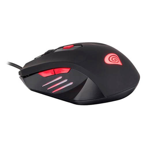 Raton Genesis G66 Gaming Optico 800-2000dpi Usb Led | Quonty.com | NMG-0662