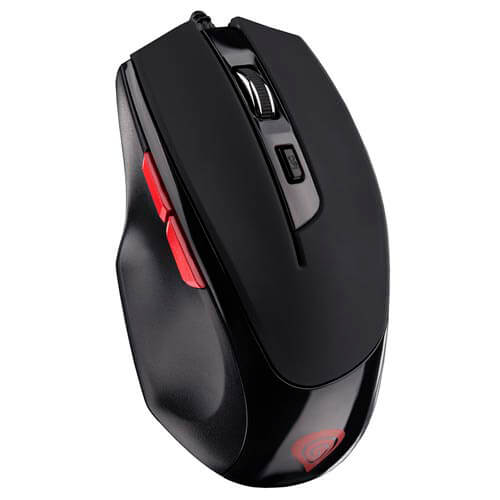Raton Genesis Gm34x Gaming Optico 800-2000dpi Usb | Quonty.com | NMG-0677