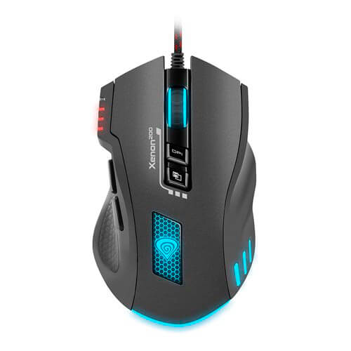 Raton Genesis Xenon 200 Gaming Optico 3000dpi Usb Rgb | Quonty.com | NMG-0880