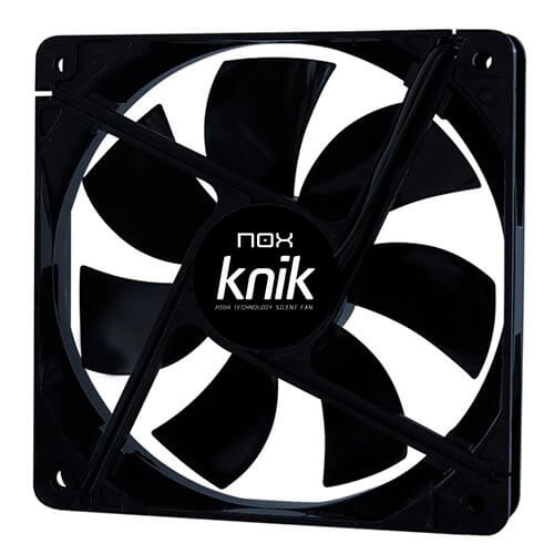 Ventilador Nox Knik Pwm 8cm 600/2.000rpm | Quonty.com | NOXKNIK80