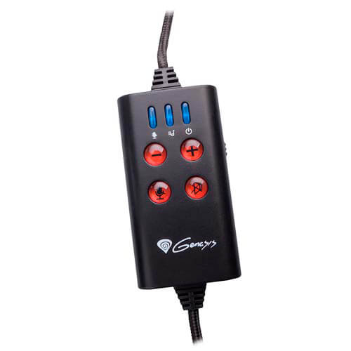 Auriculares C/Microfono Genesis Hx77 Gaming Usb 5.1 | Quonty.com | NSG-0374