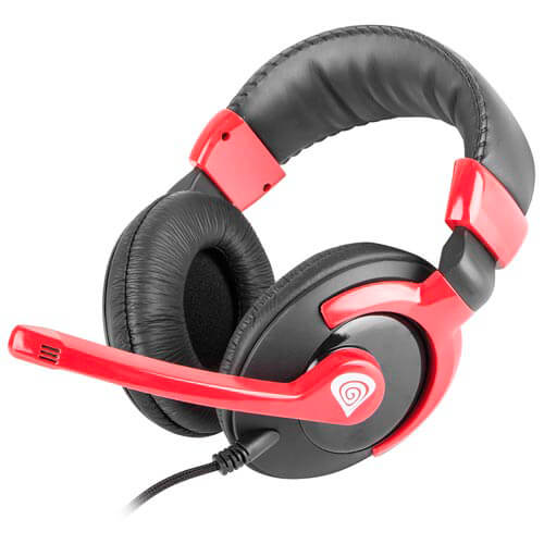 Auriculares C/Microfono Genesis Hm34x Gaming Mini Jack 3.5 | Quonty.com | NSG-0681