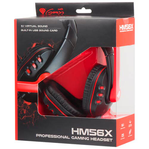 Auriculares C/Microfono Genesis Hm56x Gaming Usb 5.1 | Quonty.com | NSG-0683