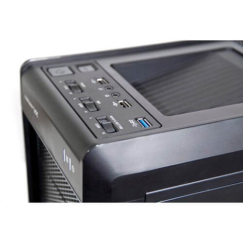 Caja Semitorre/Atx Nox Coolbay Vx Usb3.0 Negra Leds | Quonty.com | NXCBAYVX