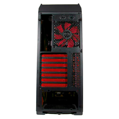 Caja Semitorre Micro-Atx Nox Coolbay Vx Red Evil | Quonty.com | NXCBAYVXR