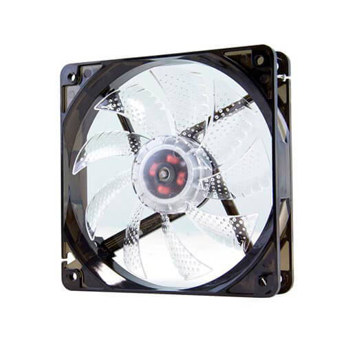 Ventilador Nox Cool Fan 12cm 1.200rpm Leds-Blancos | Quonty.com | NXCFAN120LW