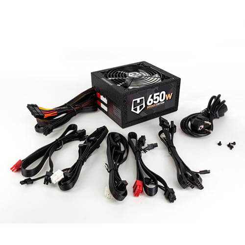 Fuente Nox Hummer 650w Pfca 80+Bronze Modular Atx | Quonty.com | NXHM650BZ