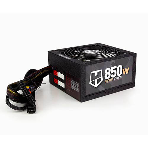 Fuente Nox Hummer 850w Pfca 80+Bronze Modular Atx | Quonty.com | NXHM850BZ