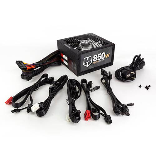 Fuente Nox Hummer 850w Pfca 80+Bronze Modular Atx | Quonty.com | NXHM850BZ