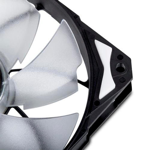 Ventilador Nox Hfan 12cm 1.600rpm Leds-Blancos | Quonty.com | NXHUMMERF120LW