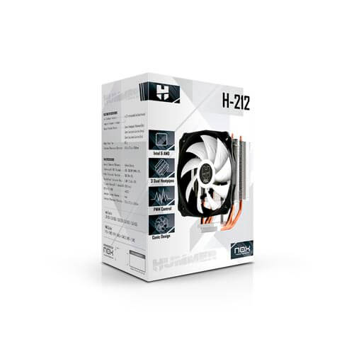 Refrigerador Cpu Nox Hummer H-212 Intel/Amd | Quonty.com | NXHUMMERH212