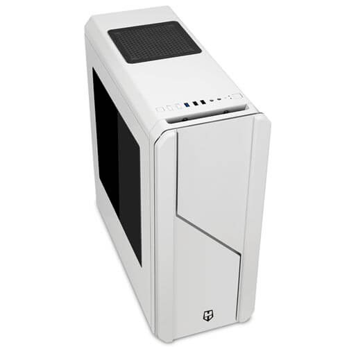 Caja Semitorre/Atx Nox Hummer Mc Usb3.0 Blanca Leds | Quonty.com | NXHUMMERMCW