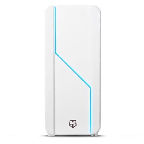 Caja Semitorre/Atx Nox Hummer Mc Usb3.0 Blanca Leds | Quonty.com | NXHUMMERMCW