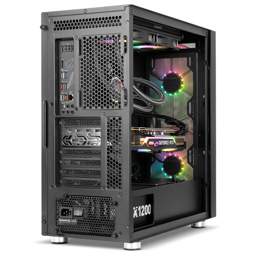 Caja Semitorre/Atx Nox Hummer Nova S/Fuente Usb3.0 Argb | Quonty.com | NXHUMMERNOVA