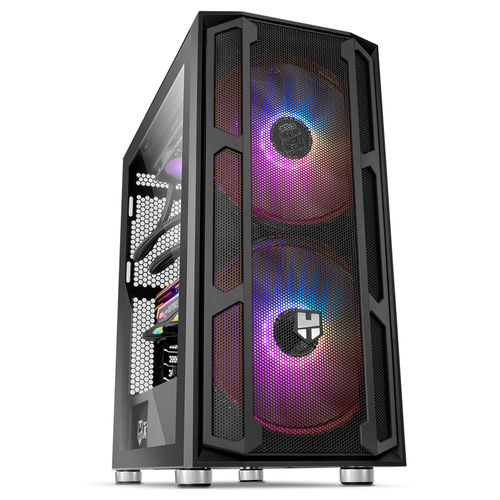 Caja Semitorre/Atx Nox Hummer Nova S/Fuente Usb3.0 Argb | Quonty.com | NXHUMMERNOVA