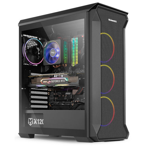 Caja Torre/Atx Nox Hummer Quantum S/Fuente Usb3.0 Negra Argb | Quonty.com | NXHUMMERQUANTUM