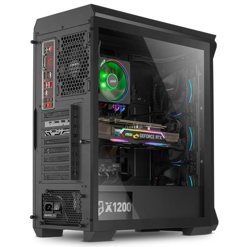 Caja Torre/Atx Nox Hummer Quantum S/Fuente Usb3.0 Negra Argb | Quonty.com | NXHUMMERQUANTUM