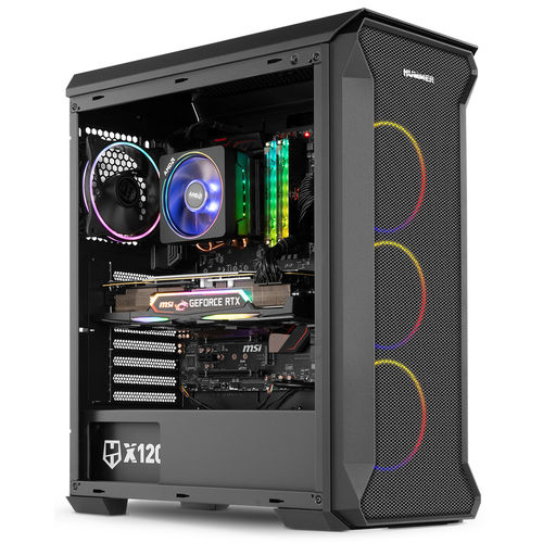 Caja Torre/Atx Nox Hummer Quantum S/Fuente Usb3.0 Negra Argb | Quonty.com | NXHUMMERQUANTUM