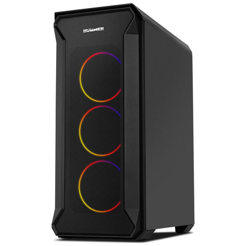 Caja Torre/Atx Nox Hummer Quantum S/Fuente Usb3.0 Negra Argb | Quonty.com | NXHUMMERQUANTUM