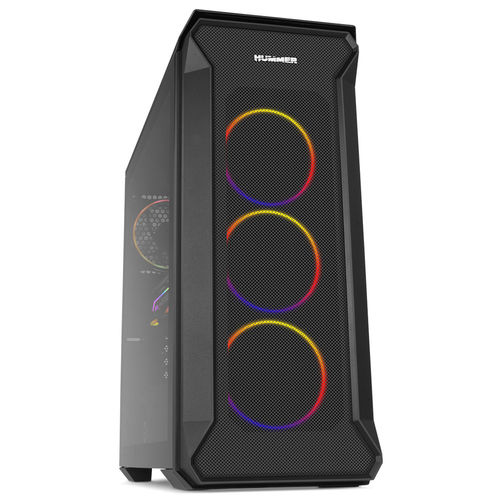 Caja Torre/Atx Nox Hummer Quantum S/Fuente Usb3.0 Negra Argb | Quonty.com | NXHUMMERQUANTUM