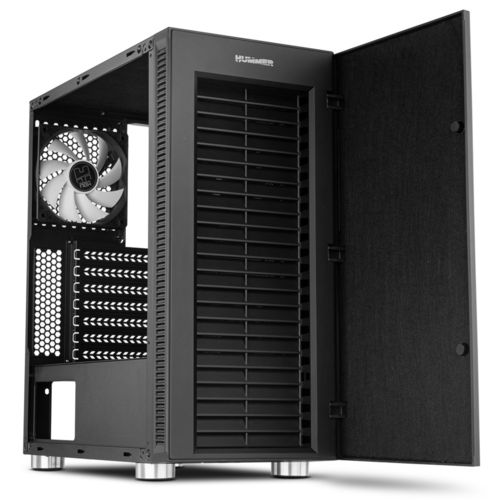 Caja Semitorre/Atx Nox Hummer Void S/Fuente Usb3.0 Negra | Quonty.com | NXHUMMERVOID