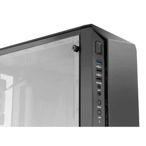 Caja Semitorre/Atx Nox Infinity Atom S/Fuente Usb3.0 Rgb | Quonty.com | NXINFTYATOM
