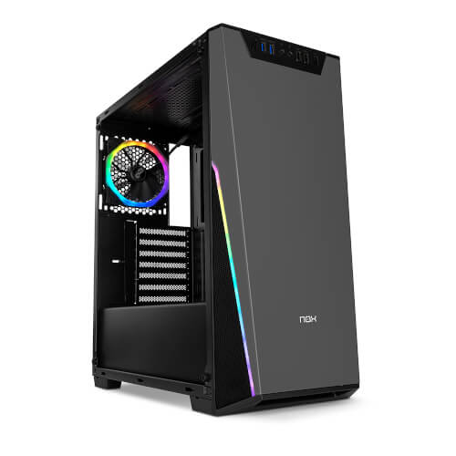 Caja Semitorre/Atx Nox Infinity Sigma S/Fuente Usb3.0 Rgb | Quonty.com | NXINFTYSIGMA