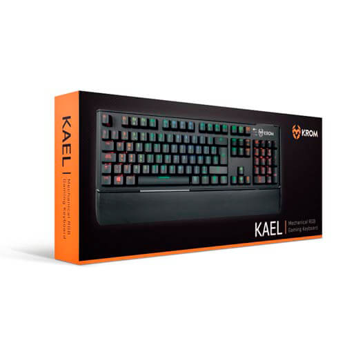 Teclado Nox Krom Kael Rgb Switch Usb Rojo | Quonty.com | NXKROMKAELRD