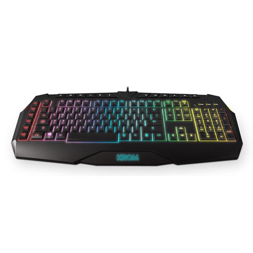 Teclado Nox Krom Khaido Rgb Usb Negro | Quonty.com | NXKROMKHAIDO
