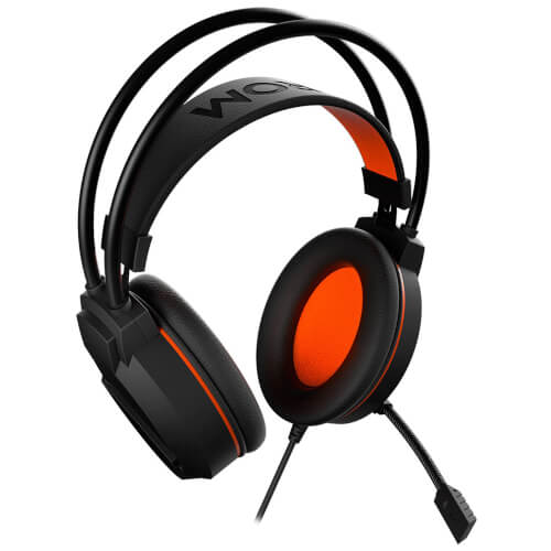 Auriculares C/Microfono Nox Krom Khami Gaming Jack-3.5 Negro | Quonty.com | NXKROMKHAMI