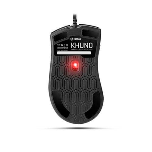 Raton Nox Krom Khuno Gaming Optico 5000dpi Usb Negro | Quonty.com | NXKROMKHNO
