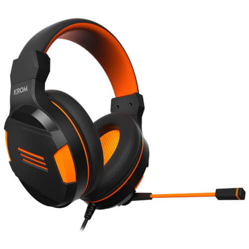 Auriculares C/Microfono Nox Krom Kendo Gaming Jack-3.5 Negro | Quonty.com | NXKROMKND