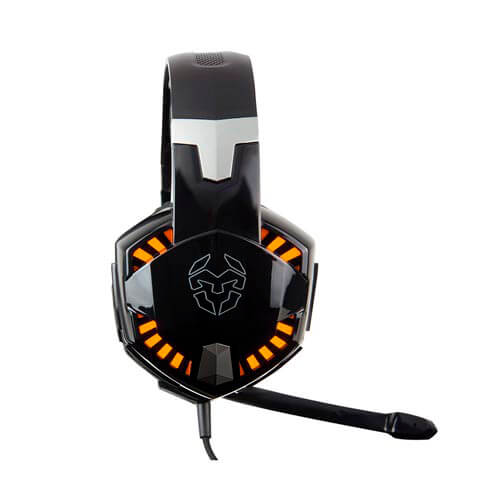 Auriculares C/Microfono Nox Krom Kyus 7.1 Usb Negro/Naranja | Quonty.com | NXKROMKYS